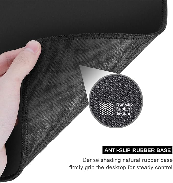 Auhoahsil Desk Mat, Ultra Large Mouse Pad, XXL Gaming Mousepad, Pretty Desk Pad, Big Extended Full Size Desktop Desk Matt for Keyboard, Laptop & Computer, 35.5 x 15.7 in, Tropical Plant