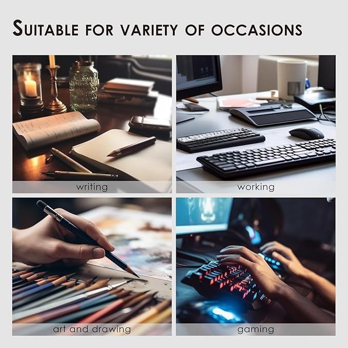 Distressed Leather Desk Mat - Non-Slip PU Desk Pad for Office and Home - Desk Organization and Accessories - Ideal for Large Mouse Pad and Desk Mats on Top of Desks(Dusty Rose,47.2"x 17")