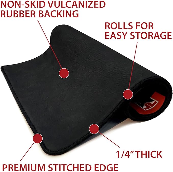TekMat Ultra Handgun Mat 20" x 15" – Gun Cleaning & Maintenance Mat with Non-Slip Rubber Base and Oil-Resistant Surface for Pistols
