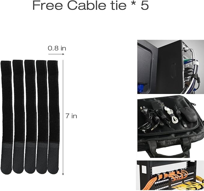 19 Inch 1U Cable Management Horizontal Cable Rack Mount Manager with mounting Screws for Service Rack Cabinet 24 Slot Finger Duct with Cover