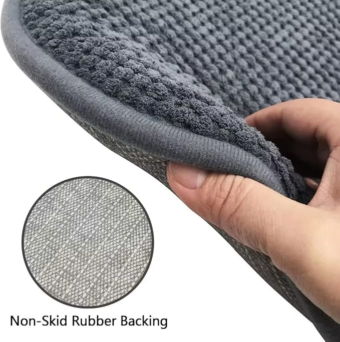 Grey Foam Seat Cushions Kitchen Chairs Pads for Dining Chairs Non Slip Patio Seat Cushions Set of 4 Washable U Shaped Soft Thick Large Metal Wooden Chair Cushions,17" x 15"