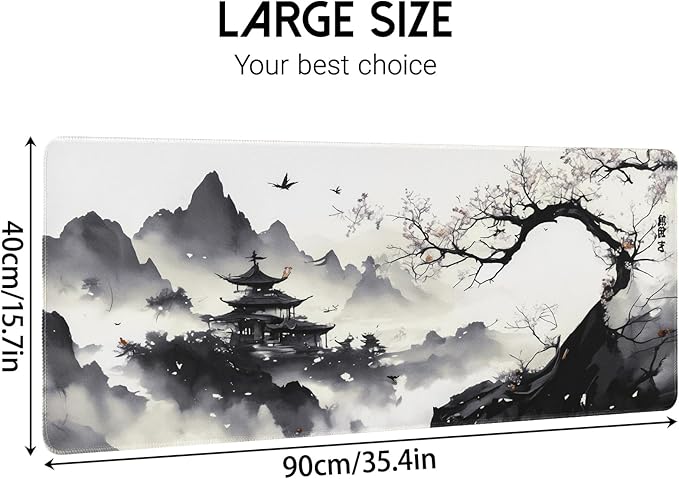 FreeNook Mouse Pad Gaming Mousepad 35.4 x 15.7in for Home Office and School