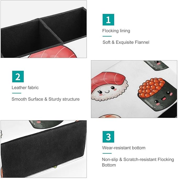 Multi-Functional Pencil Holder Cute Food Japanese Sushi, Perfect for Home and Office Use