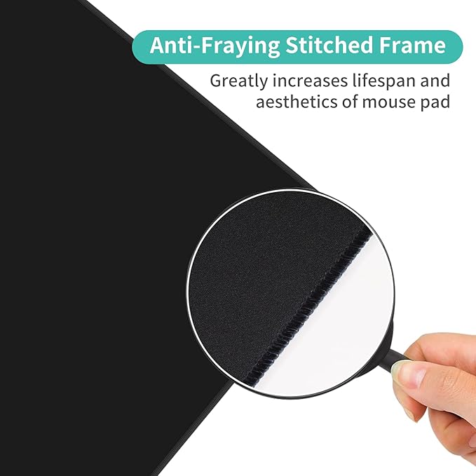 Thin Extended Gaming Mouse Pad （31.5 * 11.8 * 0.08 inch） with Stitched Edges Large Mousepad Long XXL Keyboard and Mouse pad Desk Mat for Gaming Office & Home - 2026 Calendar Holiday Schedule