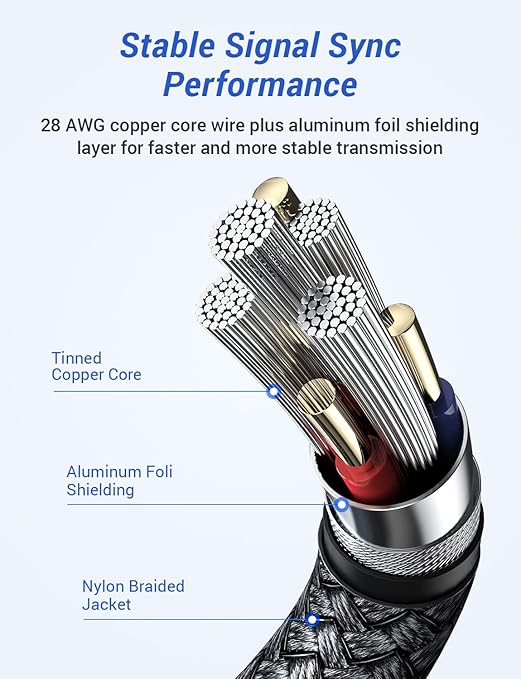 AINOPE USB to USB Cable, USB 3.0 A to A Male to Male Cable [Never Rupture] Double End Type A Cord Compatible with Hard Drive Enclosures, KVM, DVD Player, TV, Laptop Cooler,3.3Ft/Black, 1 Pack