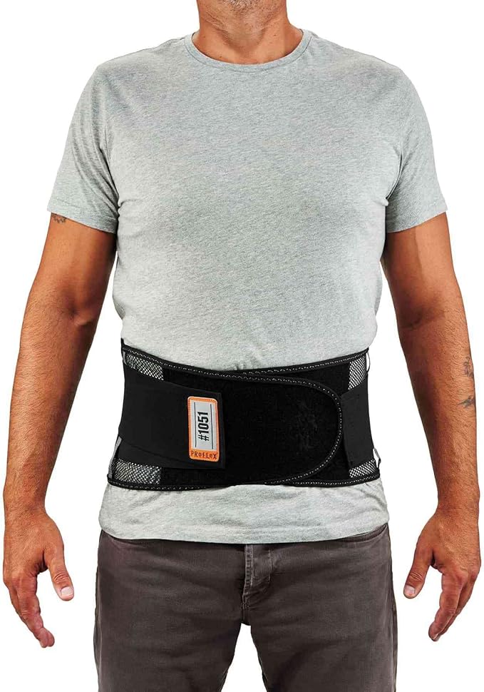 Ergodyne - 20184 ProFlex 1051 Mesh Back Support, Medium, Black
