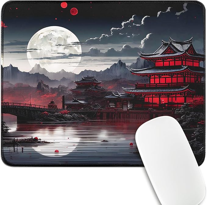 FreeNook Mouse Pad Gaming Mousepad,Small Mousepad for Keyboard and Mouse with Non-Slip Rubber Base,Suitable for School,Office,Home,10.2 x 8.3 Inch