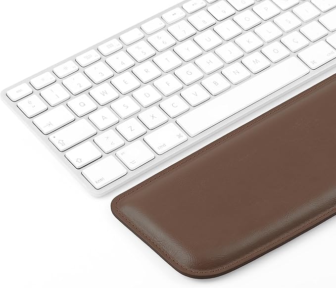 Londo PU Leather Keyboard Pad - Premium Ergonomic Support for Comfortable Typing at Work and Home