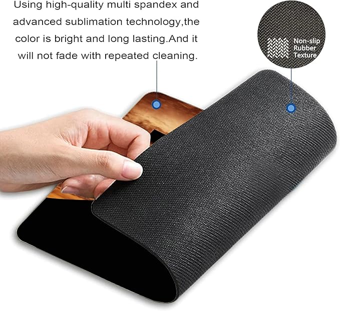 Mouse Pad, Cross Mouse Pad, Mousepad Rectangle Customized Mouse Pads with Designs Non-Slip Rubber Smooth MousePads for Computer Laptop 9.5"x7.9"x0.12" Inch(240mm x 200mm x 3mm)