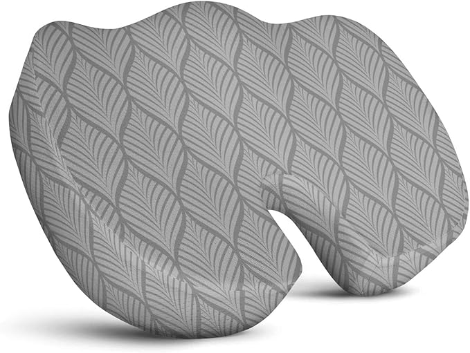 Tailbone Pain Relief Cushion, Memory Foam Seat Cushion for Coccyx Sciatica Pain Pressure Relief Office Desk Chair