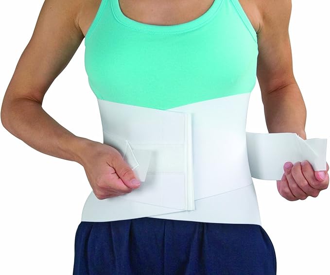 MABIS Adjustable Back Brace and Back Support Belt for Lumbar Support related to Improved Posture, Back Pain, Scoliosis and Herniated Discs, Extra Large