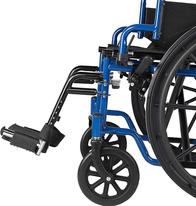 Wheelchair Elevating Legrests ，Composite Footplates Non-Padded Calf Supports,for Standard Wheelchairs,1 Pair