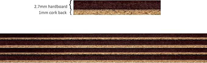 Set of 4 Cork Backed Placemat, Kitchen and Dining Table Decoration Design Hard Placemat 12" x 16" (Butterfly ~ Colorful)