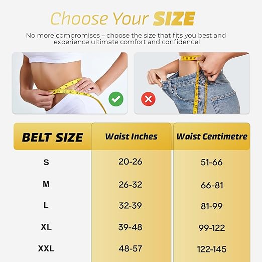 Lower Back Support Belt for Men & Women, Back Brace for Lower Back Pain Relief, Breathable Lumbar Support with 6 Stays & Dual Adjustable Straps, XX-Large (48”–57”