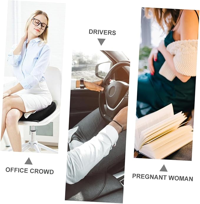 BESPORTBLE 1 Pc Car Seat Heighten Bottom Pad Breathable Buttocks Seat Cushion Mat Auto Bike Accessories