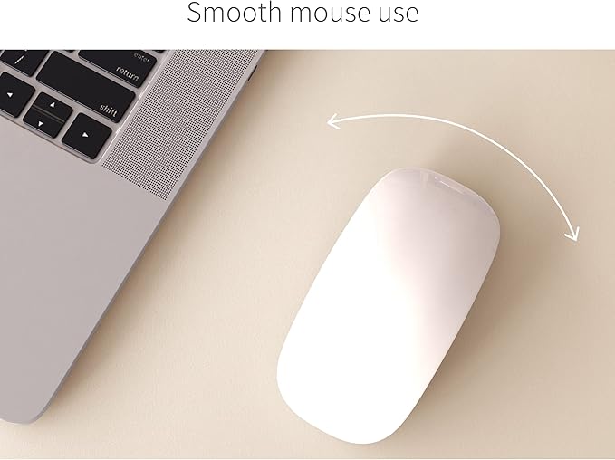 RENMTURE Dual-Sided Mouse Pad, Natural Cork & PU Leather Large Desk Pad for Office and Home Work, Desk Protector Non-Slip, Waterproof, Easy Clean (Apricot, 36"x17")