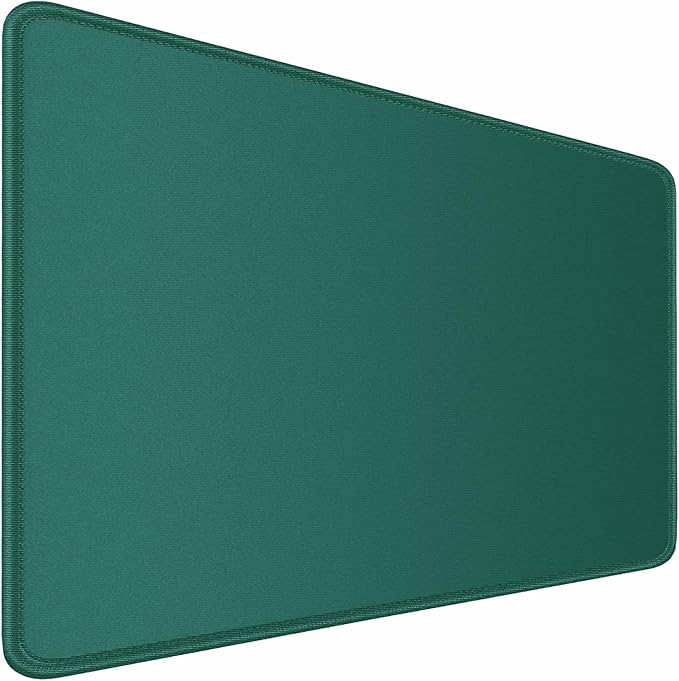 Mouse Pad Large, 31.5x15.7 inch Gaming Computer Keyboard Mouse Mat, Water Resist Non-Slip Mousepad Rubber Base Long XXL Mouse Pad for Work & Gaming, Office & Home, Green