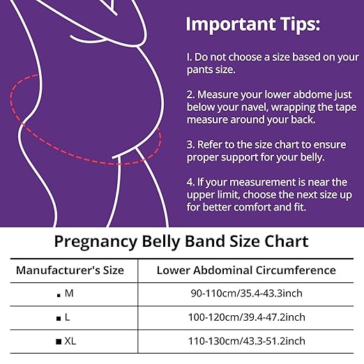 Maternity Belly Band with Back Support – Over-the-Shoulder Pregnancy Support Belt with Lumbar Support, Breathable Mesh Design, Strong Adjustable Hook & Loop Straps, No Digging Comfort for All-Day Wear (Beige, Medium（121-160LB）)