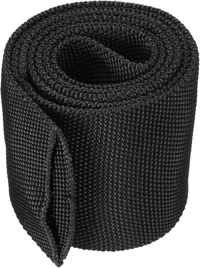 PATIKIL 1.7" Dia 3.3FT Nylon Protective Hose Sleeve, Cable Cover Sheath Protection for Welding Tig Torch Hydraulic Hose, Black