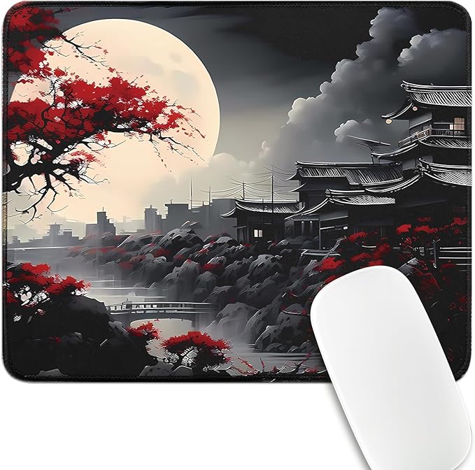 FreeNook Mouse Pad Gaming Mousepad,Small Mousepads for Keyboard and Mouse with Non-Slip Rubber Base,Suitable for School,Office,Home,10.2 x 8.3 Inch