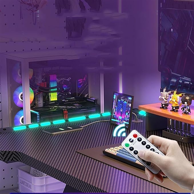 Home Desktop Computer Desk, Home Bedroom, Live Streaming Game and Chair Set Office(100x60x75cm)