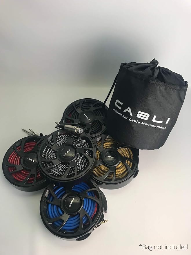 Singular Sound | Cabli: The Fast and Easy Way to Wrap | Organize & Protect Music Cables | Cord Protectors | Cord Hider | Under Desk Cable Management | Cord Covers for Wires on Floor