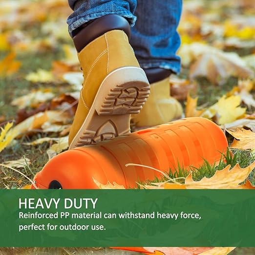 Flemoon Outdoor Extension Cord Safety Cover with Waterproof Protector Seal, Weatherproof Electrical Connection Box for Outdoor Outlets, Plugs, Sockets, Holiday Decorations, Power Tools, Orange