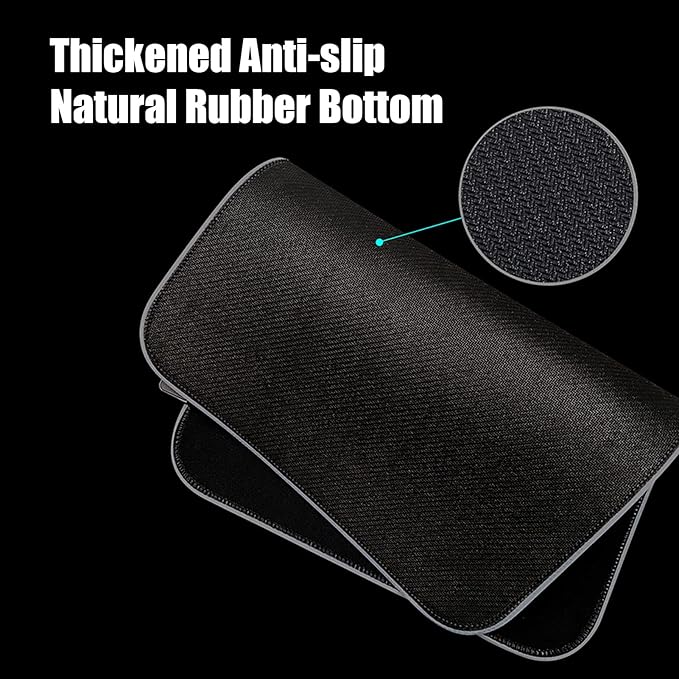 RGB Large Gaming Mouse Pad, Extended Mouse Pad with 12 Lighting Effects, Water Proof Mutispandex Surface, Non-Slip Rubber Base, 80x30 cm / 31.5×11.8 in (Cat)