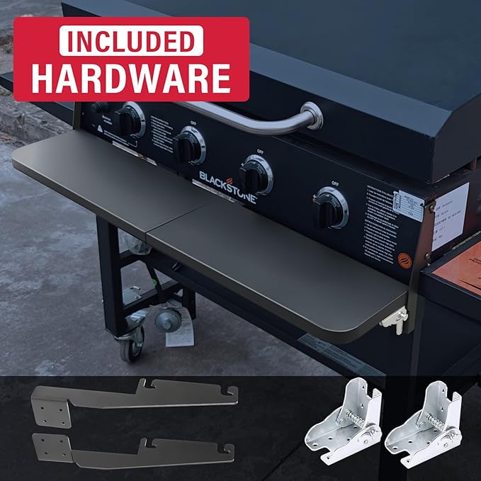 36 X 7 Folding Front Shelf for Blackstone 36 inch griddle 2149 1984 1554 1825, Easy-Check Fit Accessory for Outdoor Cooking or Use
