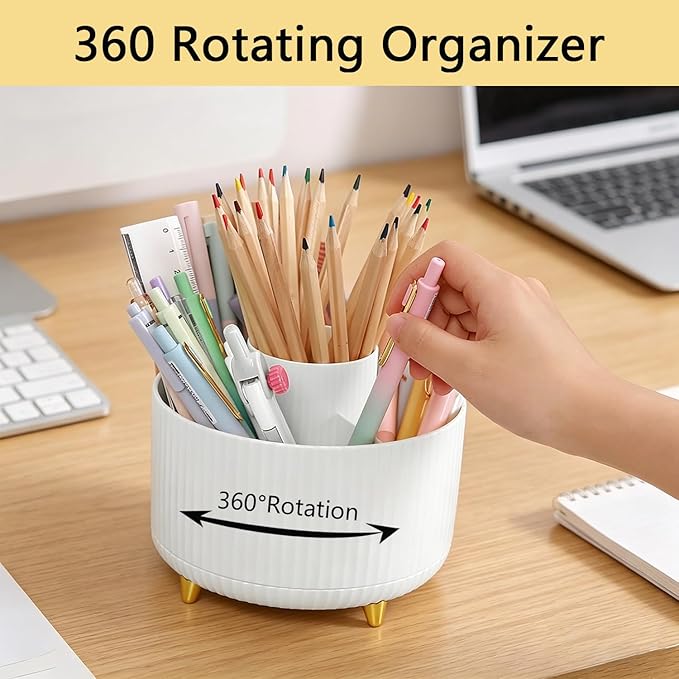 Office Supplies,White Desk Accessories,Office Supplies Set,Desk Organizer,Stapler,Tape Dispenser,Scissors,Staple Remover,Binder Clips,Staples,Ballpoint Pen,Index Tabs with Ruler,Clear Tape.10pcs