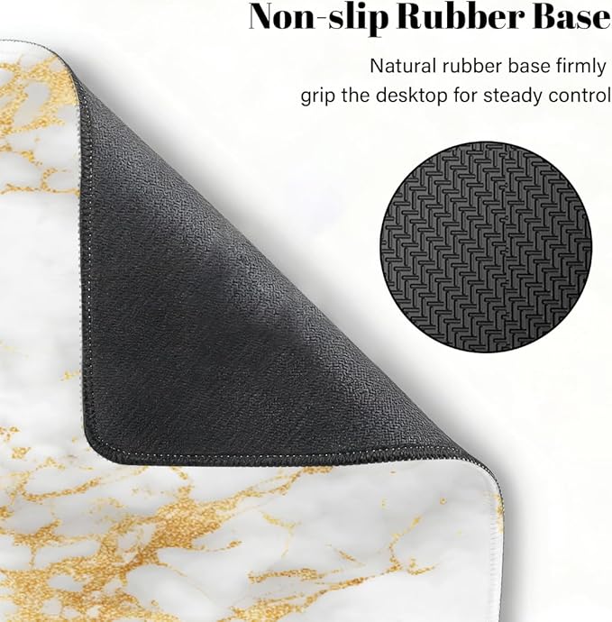 Large Mouse Pad Army Camouflage Gray Non-Slip Rubber Long Gaming Desk Mat Big Computer Keyboard Mousepad Waterproof Protector Wristing Pad for Gaming Office Home Decorative 31.5 X 11.8 Inch
