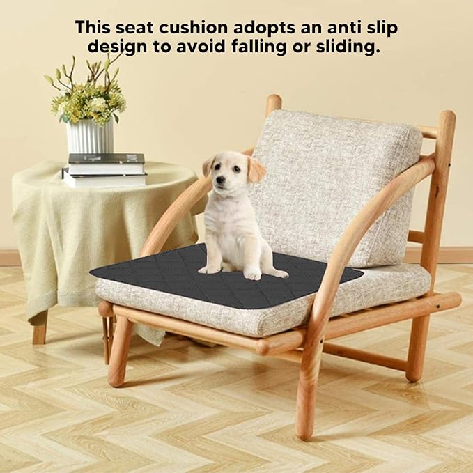 Chair Cushion 39x39cm Non Slip Absorbent Seat Padding Comfortable Cotton Cushion for Home Office Pet Sofa Wheelchair