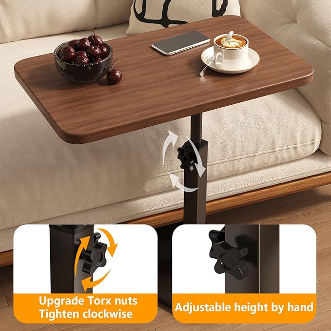 Portable Laptop Stand, ergonomically Adjustable Height Stand, 360-degree Rotating Desktop, Suitable for Home use, Balcony, Sofa, Bedside, Student Dormitory Storage Rack