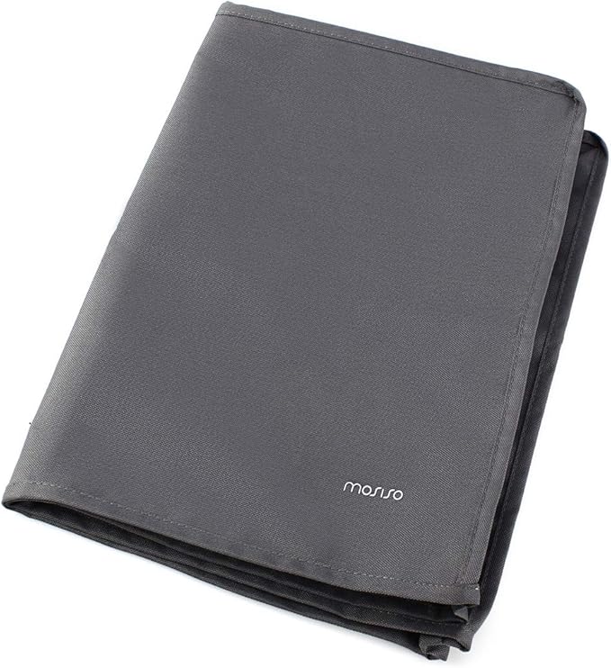 MOSISO Monitor Dust Cover 26, 27, 28, 29 inch Anti-Static Dustproof LCD/LED/HD Panel Case Computer Screen Protective Sleeve Compatible with iMac 27 inch, 26-29 inch PC, Desktop and TV, Space Gray