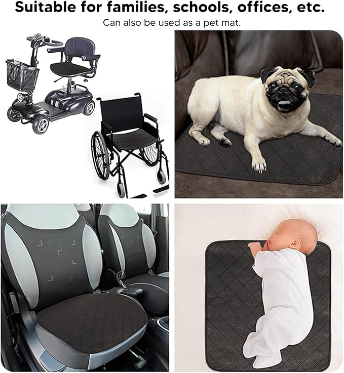 Chair Cushion 39x39cm Non Slip Absorbent Seat Padding Comfortable Cotton Cushion for Home Office Pet Sofa Wheelchair