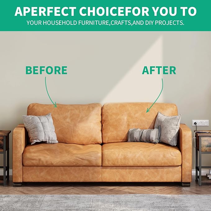 HOMBYS Memory Foam Couch Cushion Replacement, High Density Upholstery Foam Wrapped with Memory Foam & Polyester Batting, Sofa Cushions Inserts with Dacron Fiber Layer,with Removable Cover,6"x24"x24"