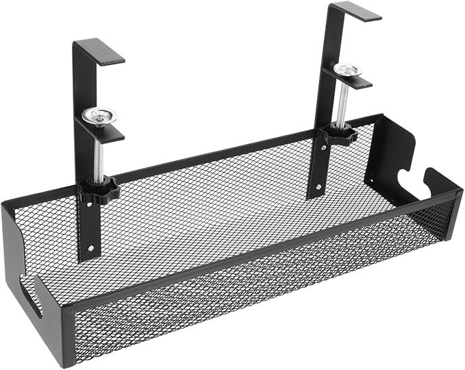 Vaguelly Desk Tray Wire Organizer for Effortless Cord Control Large for Use Lightweight and Easy to Install