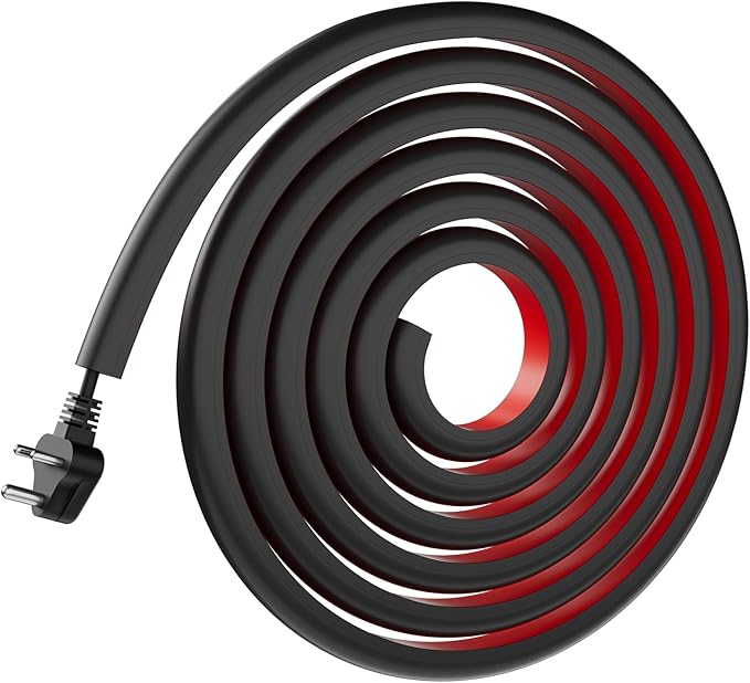 Cord Hider for Wall Mounted TV, 157" One Cable Cover with Side Open, Flexible Silicone Wire Raceway Management,Self-Adhesive Cord Organizer,Wire Concealer Channel, Black