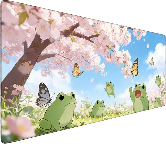 Professional Extended Gaming Mouse Pad - 31.5" x 15.7" Large Desk Mat with Stitched Edges, Waterproof Coating, Non-Slip Rubber Base for Gamers, Esports Pros, Office & Home