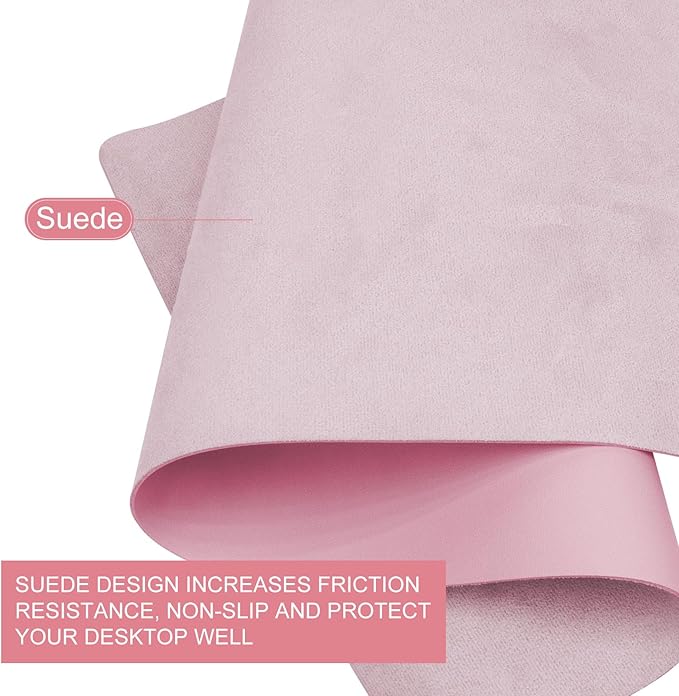 Desk Pad,Large Mouse Pad, Non-Slip PU Leathers Writing Pad,Desktop Protection Pad,Computer Desk Pad, Waterproof Table Mat, Desk Mat for Office and Home Writing (31.5"x 15.7")