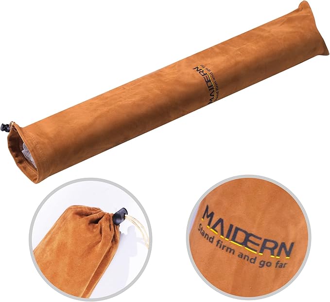 MAIDERN 55” x 24” Cork & Leather Desk Pad, Large XXL Desk Mat, Full Desk Mouse Pad, Dual Sided Desk Pad, Desk Pad Protector for Gaming Home Office (Black)