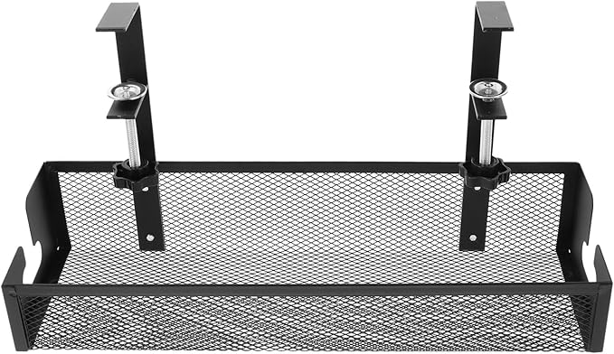 Desk Cable Management Tray Metal Cord Organizer Cable Raceways Wire Organizer for Home and Office Cord Management with No Drill Installation Large 40cm