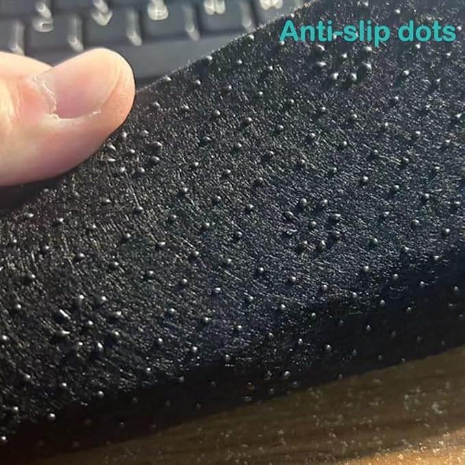 Large Felt Desk Pad Desk Protective Computer Pad Minimalistic Felt Anti-Slip Desk Mat for Keyboard and Mouse 35.43''X15.74''/90x40cm (Dark Gray)