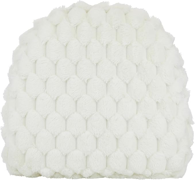 Klear Vu Raindrop The Gripper Non Slip Chair Cushions, Soft & Comfortable Seat Pad, Sitting Pillow for Kitchen, Dining or Office, 8 Count (Pack of 1), Podcast White