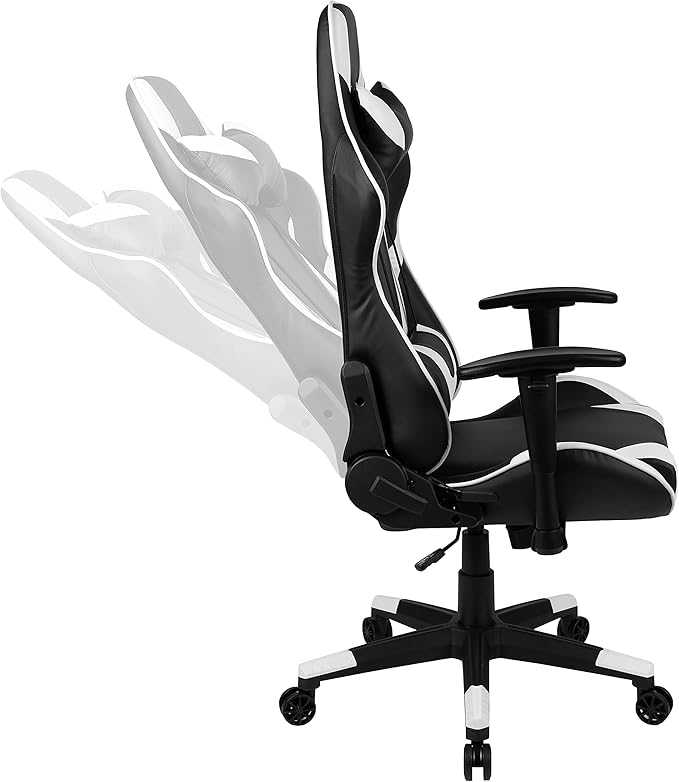 EMMA + OLIVER Black/Gaming Desk Bundle - Cup/Headset Holder/Mouse Pad Top