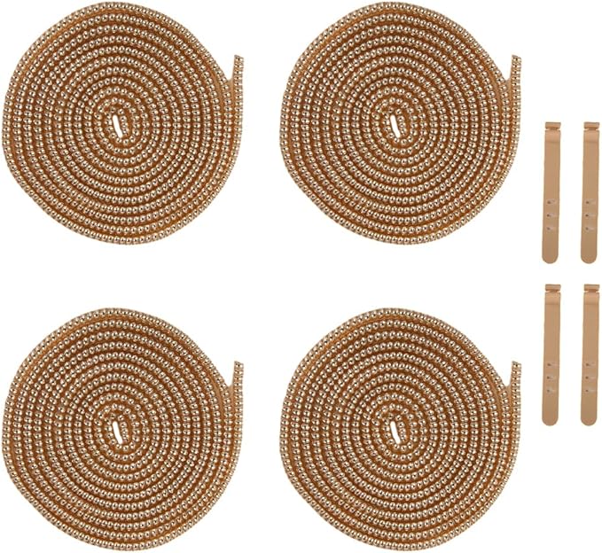 4pcs 1.6M(5.25FT) Spiral Cable Protector, Multicolor Suitable for Most Phone/Pad/Laptop USB Wire Cord Savers Protection Cover Anti-Break Wrap Charger Data Line Cables Sleeves, Laser Brown