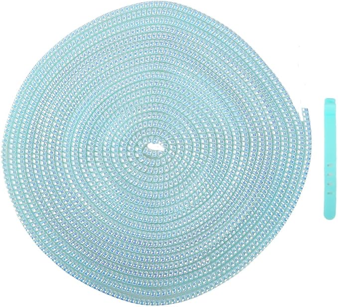 4.8M(15.75FT) Spiral Cable Protector, Multicolor Suitable for Most Phone/Pad/Laptop USB Wire Cord Savers Protection Cover Anti-Break Wrap Charger Data Line Cables Sleeves, Laser Blue