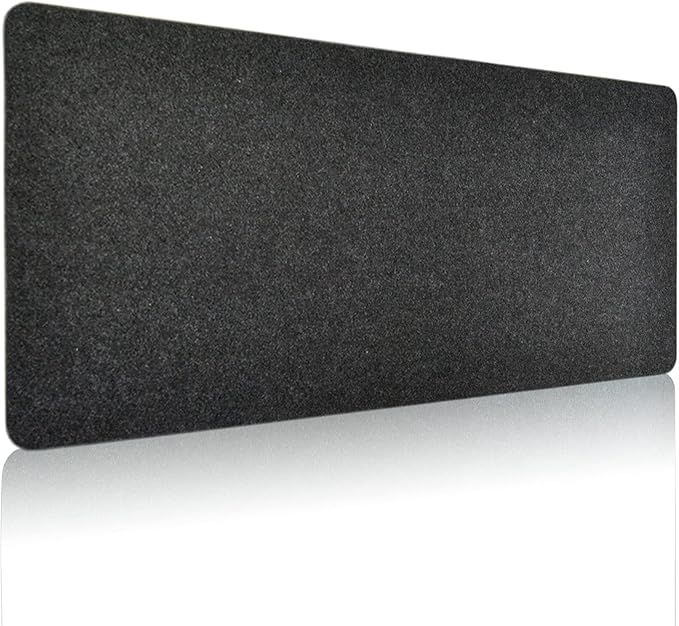 DAWNTREES Non-Slip Felt Desk Mat,36 x 16 Inches Large Desk Pad Protector,Office Computer Desk Mat for Full Keyboard and Mouse Pad