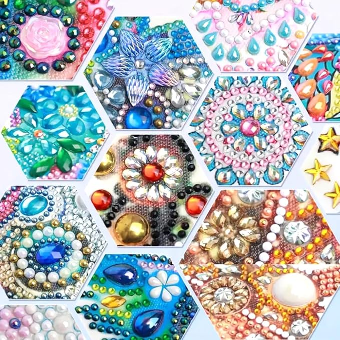 Diamond Painting Kits Sticky Note Holder, DIY Diamond Art Accessories Memo Pad Box for Desk, Mosaic Craft Kits for Adults Beginners, Cute Office Decor Gifts Women(High Heels A)