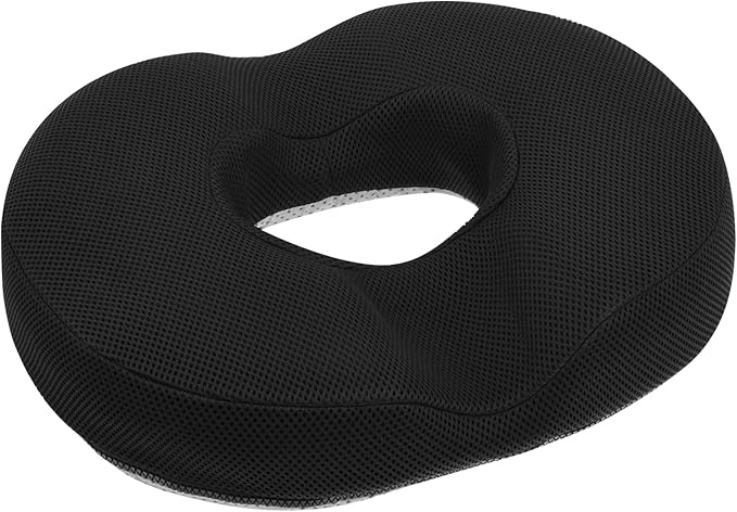 Donut Pillow Butt Seat Cushion with Ergonomic Design,Memory Foam Seat Cushion with Anti Slip Bottom,for Office Chair for Office Worker Car Driver